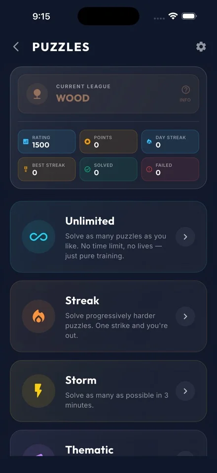 Puzzle list